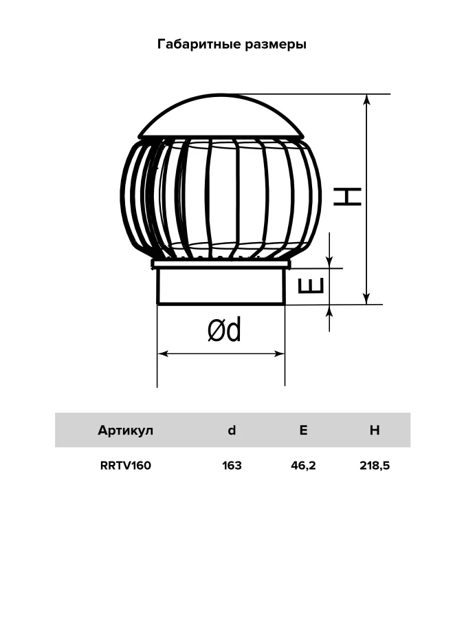 Нанодефлектор D160 - gray